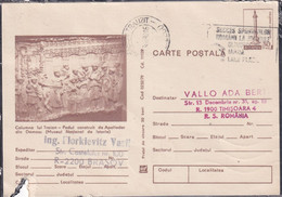 A9685- TRAJAN'S COLUMN-CONSTRUCTED BRIDGE BY APOLLODOR, HISTORY MUSEUM BUCHAREST, ROMANIA POSTAL STATIONERY - Musea
