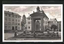 AK Usingen / Taunus, Kriegerdenkmal Im Sonnenschein - Usingen