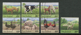 (CL. 28 B - P. 14 - Lot 1) Nelle Zelande Ob Animaux De La Ferme : Vaches, Volaille, Moutons, Porcs, Chevaux, Chèvres - - Farm