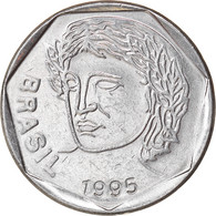 Monnaie, Brésil, 25 Centavos, 1995, TTB+, Stainless Steel, KM:634 - Brasile