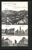 AK Freising, Weihenstefan, Jägerkaserne, Stadtplatz - Freising