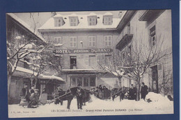CPA [73] Savoie > Les Echelles Hôtel Attelage Circulé - Les Echelles