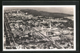 CPA Lourenco Marques, Vue Générale Avec L'Église Aérienne, Vue Aérienne - Mozambique