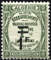 Algeria 1927 - Mi P22 - YT T22 ( Postage Due ) MH* - Segnatasse