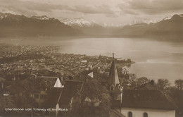 Chardonne Vue S/ Vevey Et Les Alpes  Perrochet Et David La Chaux De Fonds - La Chaux