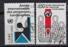 UNO GENEVE: 97-8 (0) (1981) – Année Des Personnes Handicapées - Oblitérés