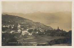 Real Photo Chexbres Et Alpes Vaudoises  Perruchet Matile - Chexbres