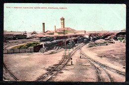 USA, Portland, Freight Yards And Union Depot - Portland