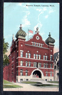 USA, Lansing, Masonic Temple - Lansing