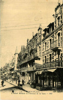 Berck Plage * Hôtel Café Restaurant Médicis Et Avenue De La Gare - Berck