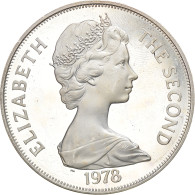 Monnaie, Tristan Da Cunha, Elizabeth II, Crown, 1978, Pobjoy Mint, SPL, Argent - Iles Vièrges Britanniques