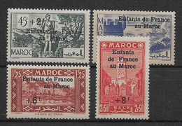 Maroc N°200/203 - Neufs ** Sans Charnière - TB - Neufs