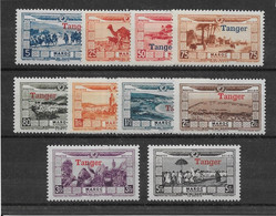 Maroc Poste Aérienne N°22/31 - Neufs ** Sans Charnière - TB - Luftpost