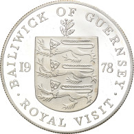 Monnaie, Guernsey, Elizabeth II, 25 Pence, 1978, FDC, Argent, KM:32a - Guernsey