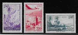 Maroc Poste Aérienne N°100/102 - Neufs ** Sans Charnière - TB - Luftpost