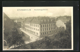 AK Kitzingen A. M., Haushaltungs-Schule Aus Der Vogelschau - Kitzingen