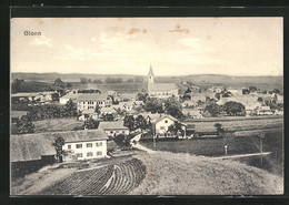 AK Glonn, Ortsansicht Mit Kirche - Glonn