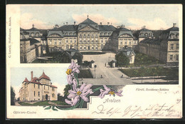 AK Arolsen, Fürstl. Residenz-Schloss, Offiziers-Casino - Bad Arolsen