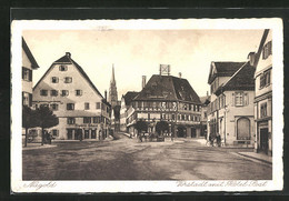 AK Nagold, Vorstadt Mit Hotel Post - Nagold