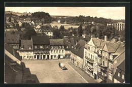 AK Lunzenau /Mulde, Hotel Schlesischer Hof - Lunzenau