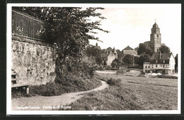 AK Usingen / Taunus, Teilansicht Mit Kirche - Usingen