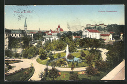 AK Pirna A.d. Elbe, Schloss Sonnenstein Aus Der Vogelschau - Pirna