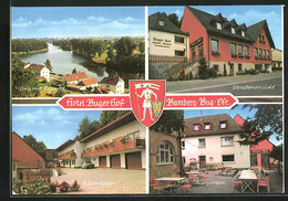AK Bamberg-Bug /Ofr., Hotel Buger Hof, Regnitzufer 1, Bug Mit Regnitz - Hof