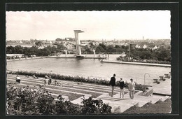 AK Schweinfurt /Main, Sommerbad Mit Sprungturm - Schweinfurt