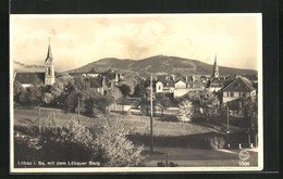 AK Löbau I. Sa., Ortsansicht Mit Löbauer Berg - Löbau