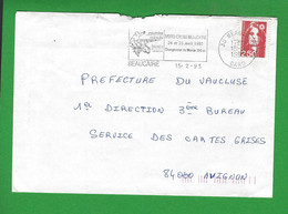 LETTRE SECAP BEAUCAIRE MOTO CROSS - Motorräder