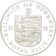 Monnaie, Guernsey, Elizabeth II, 25 Pence, 1978, FDC, Argent, KM:32a - Guernsey