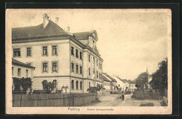 AK Plattling, Äussere Landauerstrasse - Plattling