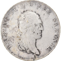 Monnaie, Etats Allemands, SAXONY-ALBERTINE, Friedrich August I, Thaler, 1807 - Taler En Doppeltaler