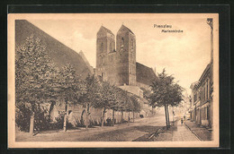 AK Prenzlau, Strasse An Der Marienkirche - Prenzlau