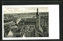 AK Kitzingen A. M., Teilansicht Mit Kirche - Kitzingen