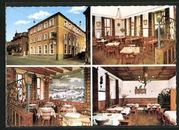 AK Kitzingen Am Main, Hotel-Restaurant Deutsches Haus A. Rosengarten, Innenansichten - Kitzingen