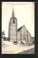 CPA Treigny, La Cathédrale De La Puisage, Monument Des XVe Et XVIe Siècles - Treigny