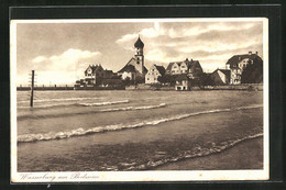 AK Wasserburg Am Bodensee, Ortseepartie Mit Bodensee - Wasserburg (Bodensee)