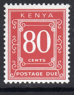 Kenya 1979 Postage Dues 80c Value, MNH, SG D39 (BA2a) - Kenya (1963-...)