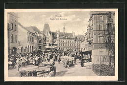 AK Neuss, Markt Mit Rathaus - Neuss