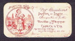 Carte Parfum AXA - Créations : "Parfum De Linette - Bouquet De La Vallée -Toute La Femme - Catalogue G. FONTAN I N°45 D - Anciennes (jusque 1960)