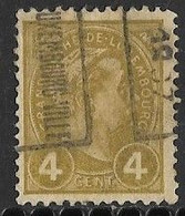 Luxembourg  1907  Prifix Nr.  45B Met Misvormde 9 - Voorafgestempeld