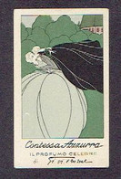 Carte Parfum GI. VI. EMME "CONTESSA AZZURRA" - Style ART DECO - Catalogue G. FONTAN III N°219 F - Anciennes (jusque 1960)