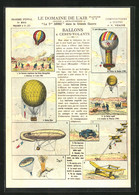 AK Fesselballons, Drachensteiger, Heissluftballons - Fesselballons