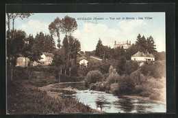 CPA Guillon, Vue Sur Le Serein, Les Villas - Guillon