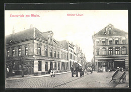 AK Emmerich /Rhein, Kleiner Löwe, Hotel Jakob Zensen, Nähmaschinen- & Fahrrad-Depot - Emmerich