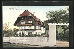 AK Haslach I. K., Hotel-Pension Sonnenhof Von H. A. Schaettgen - Haslach