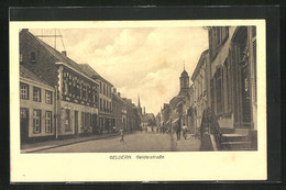 AK Geldern, Gelderstrasse Mit Kirche - Geldern