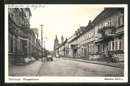 AK Walsrode, Langestrasse Mit Auto - Walsrode