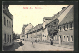 AK Hartha I. Sa., Alberststrasse, Strassenpartie - Hartha